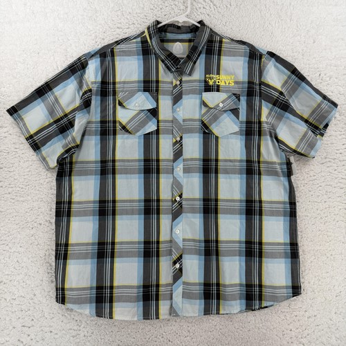 Camicia disney uomo 3xl blu - uomo,