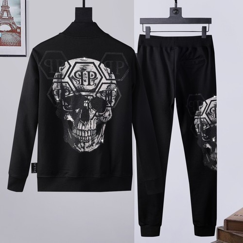 Tuta strass skull - strass, plein